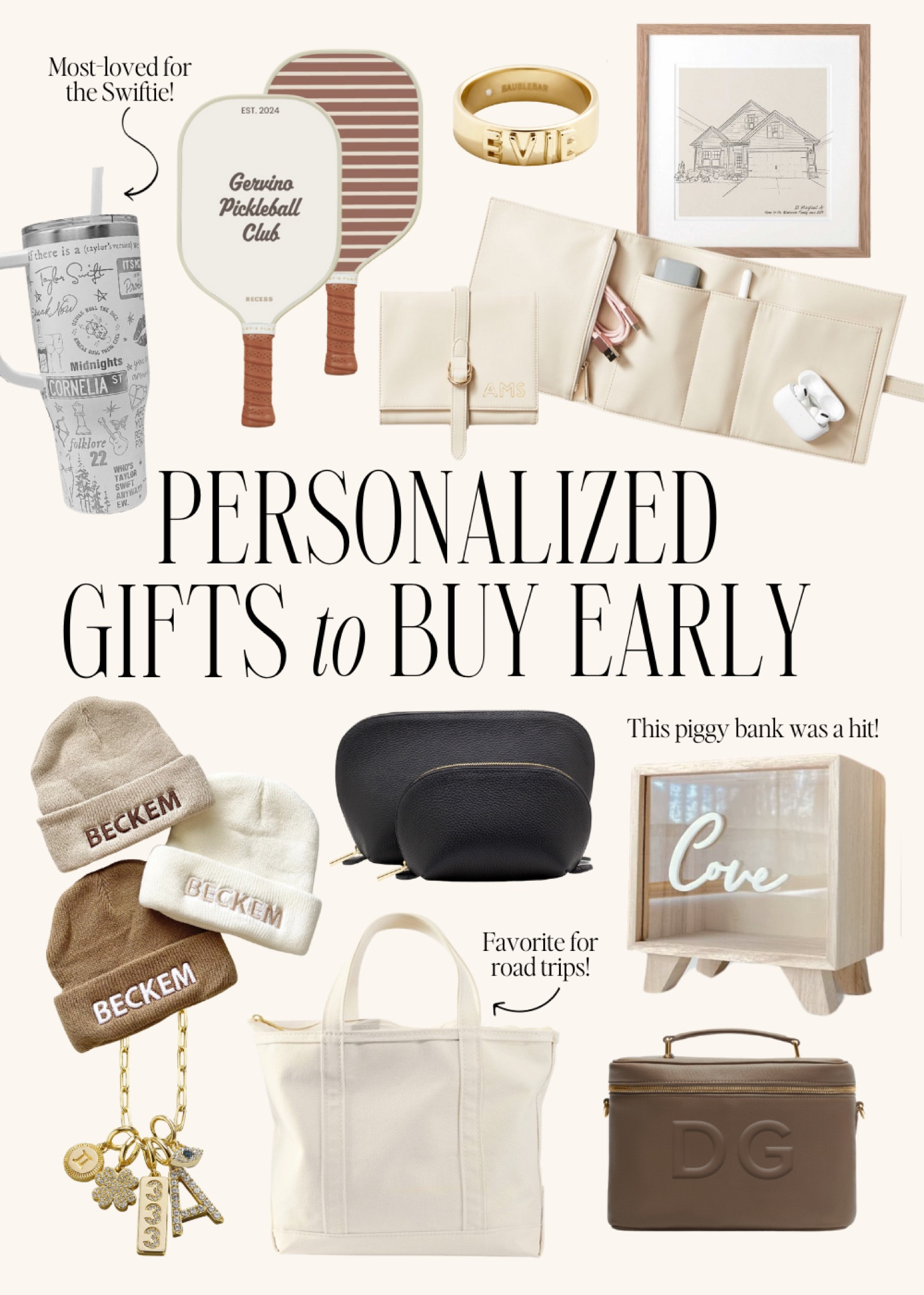 Personalized gifts to buy early! Get a head start with personal gifts so you’re not rushing last minute! 

Gifts for her, personalized gift idea, teens gifts, college student gifts, cozy gifts, homebody gifts, embroidered gifts, custom gifts, 2024 holiday gifts, 2024 holiday gift guide, Christmas gift ideas 2024, 2024 personalized gifts 		

#LTKGiftGuide #LTKFindsUnder100 #LTKHoliday