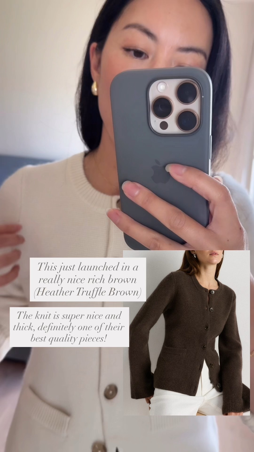 This is definitely one of their BEST pieces. Cashmere is thick and luxe, and the new Heather Truffle Brown is calling my name!

#LTKWorkwear #LTKStyleTip