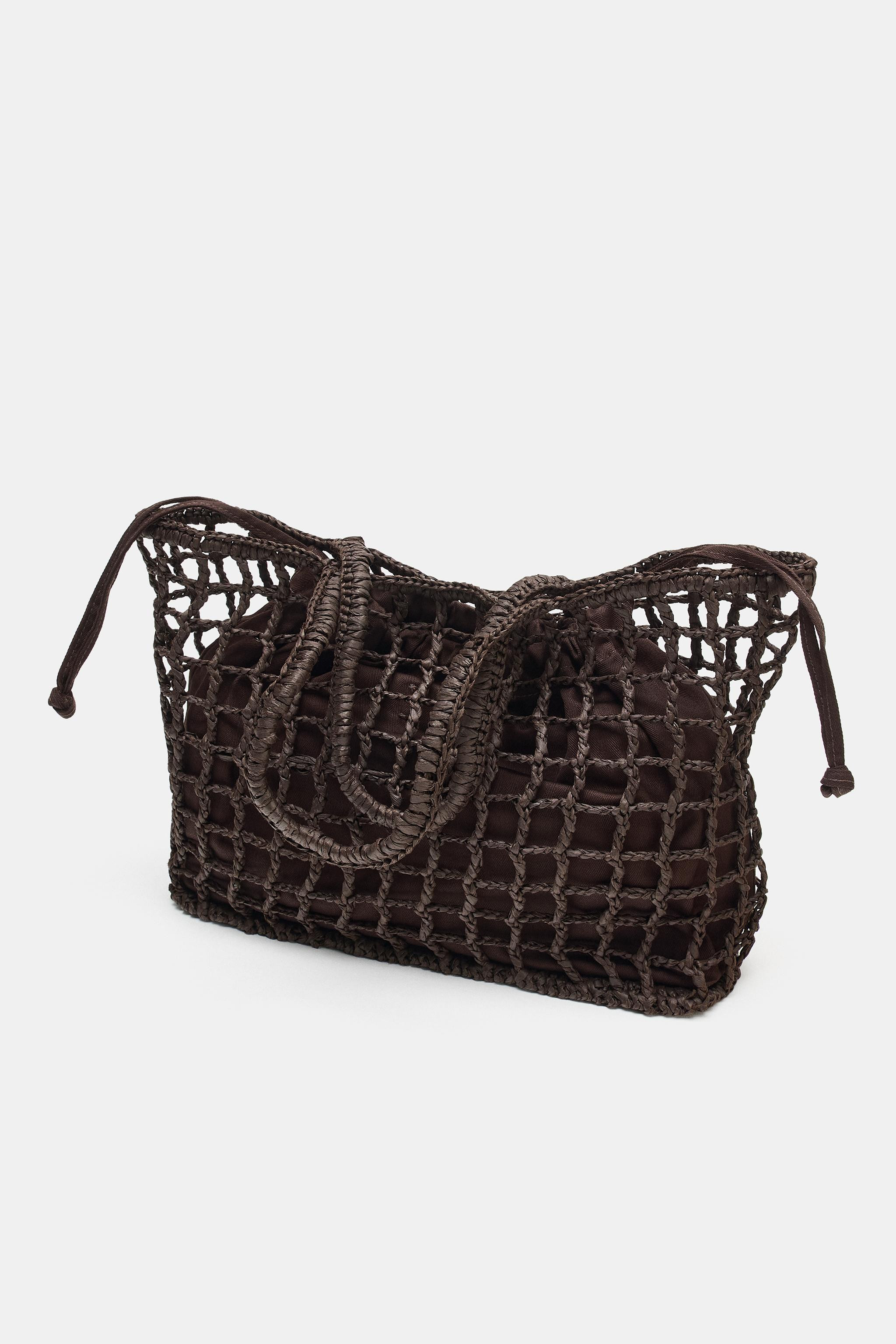 BRAIDED MINI  TOTE BAG | Zara UK