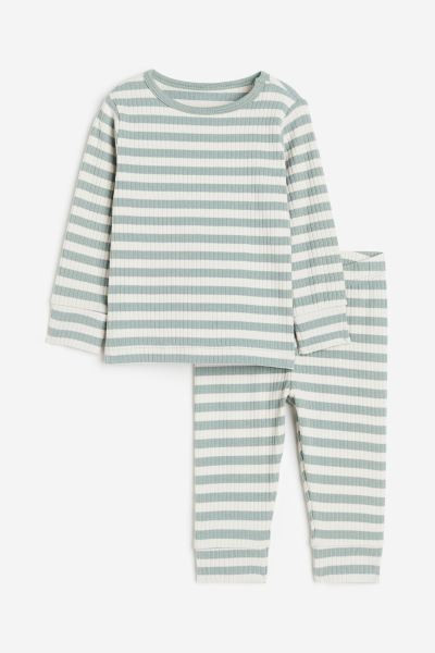 Ribbed Cotton Set | H&M (US + CA)
