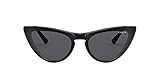 VOGUE Women's VO5211SM Cat-Eye Sunglasses, Black/Dark Grey, 54 mm | Amazon (US)