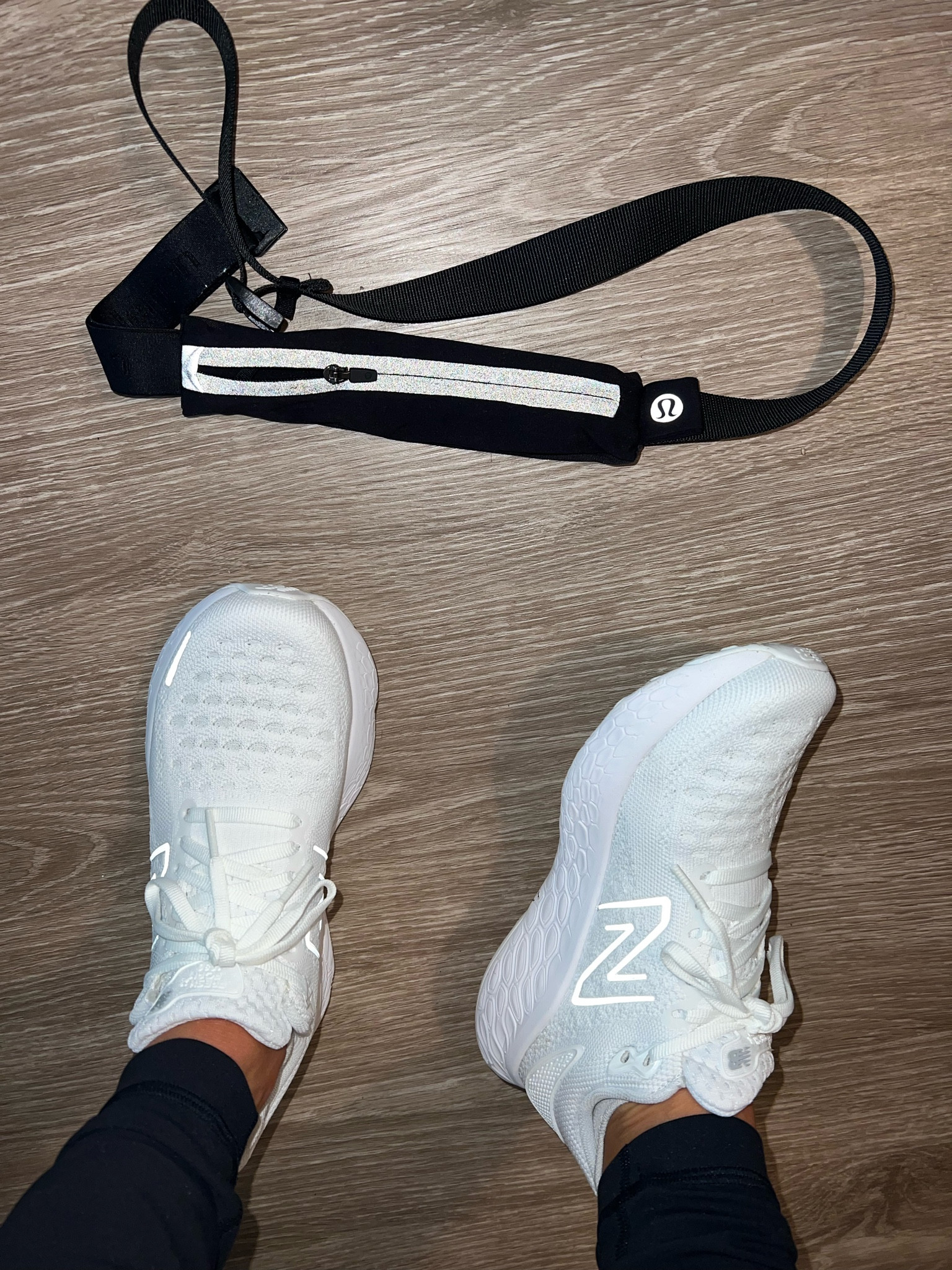 Running essentials! New Balance Fresh Foams & running belt for keys from Lululemon! 

#LTKfit