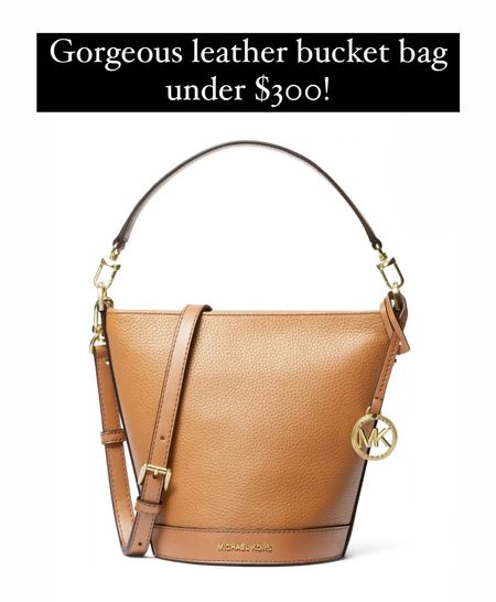 This gorgeous leather bucket bag is on my wishlist! Beautiful quality under $300 and comes in other colors 

#LTKitbag #LTKstyletip #LTKGiftGuide