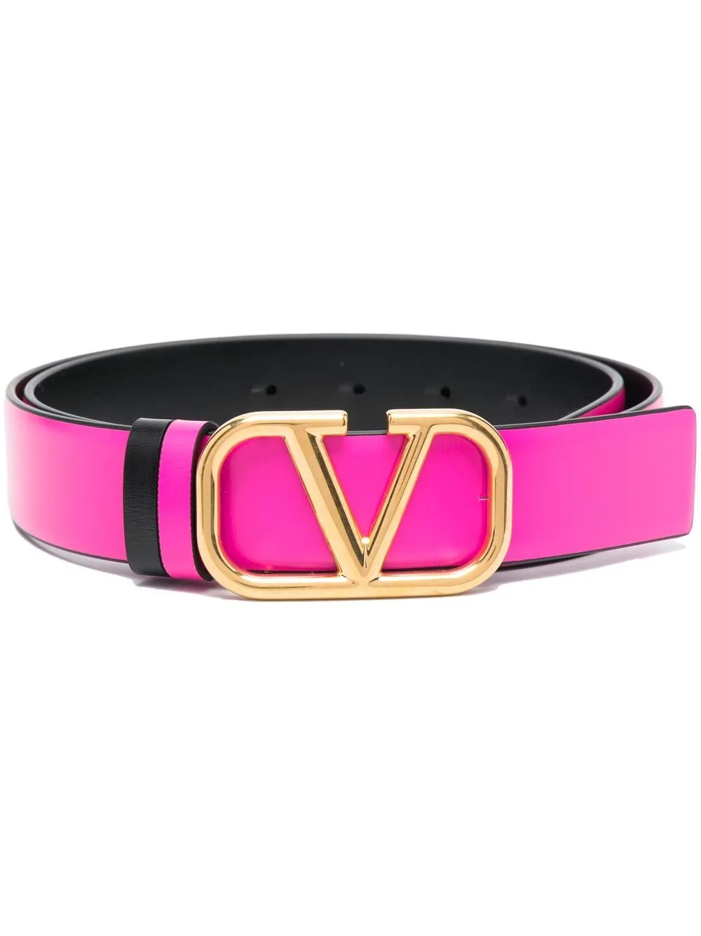 Valentino Garavani VLogo Signature Reversible Belt - Farfetch | Farfetch Global
