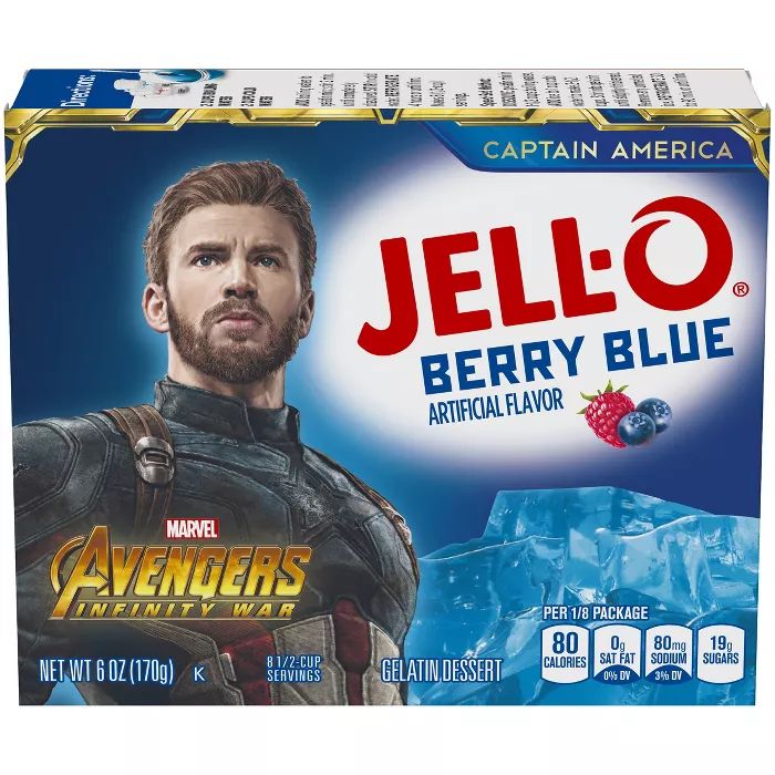 Jell-O Berry Blue Gelatin - 6oz | Target