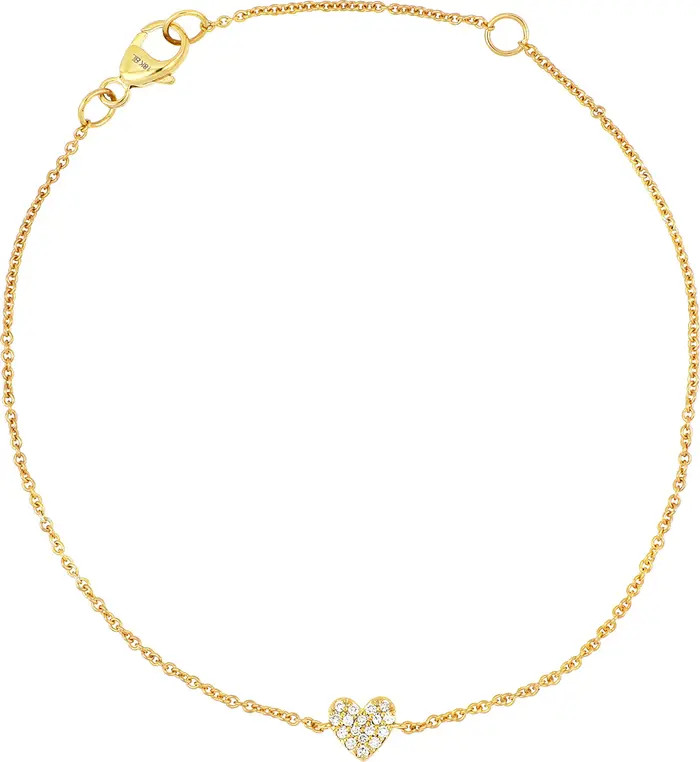 Icons Mini Diamond Heart Bracelet | Nordstrom