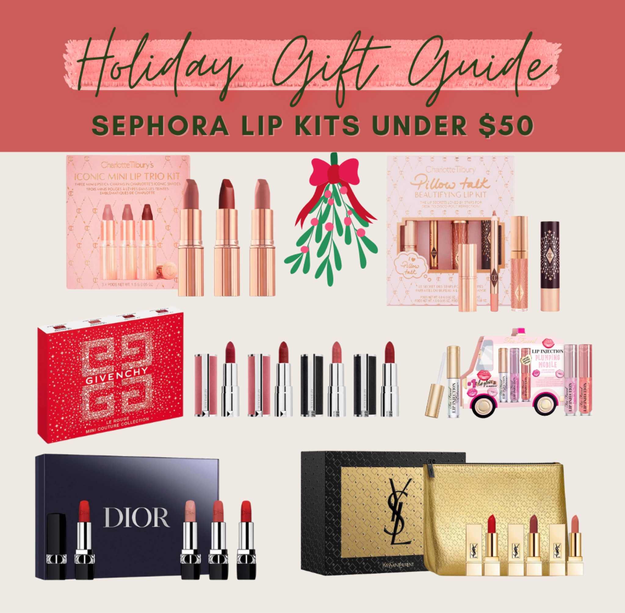 Sephora lip kits under $50!

Gift guide, beauty favorites, makeup, skin care, hair care

#LTKunder50 #LTKbeauty #LTKSeasonal