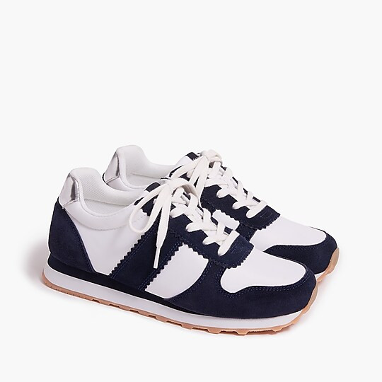 Nylon striped city sneakers | J.Crew Factory