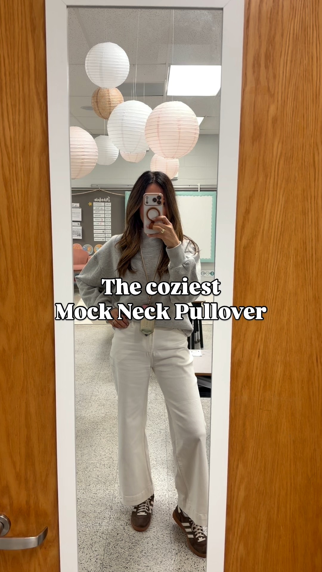 This affordable Amazon mock neck pullover is cozy, fleece-lined, and perfect for busy classroom days. I love layering it over a button-down for a more elevated look, or wearing it untucked with leggings for comfort. I’m in a medium for that slightly oversized fit. 

Casual workwear, teacher outfit. Amazon find 


#LTKSeasonal #LTKWorkwear