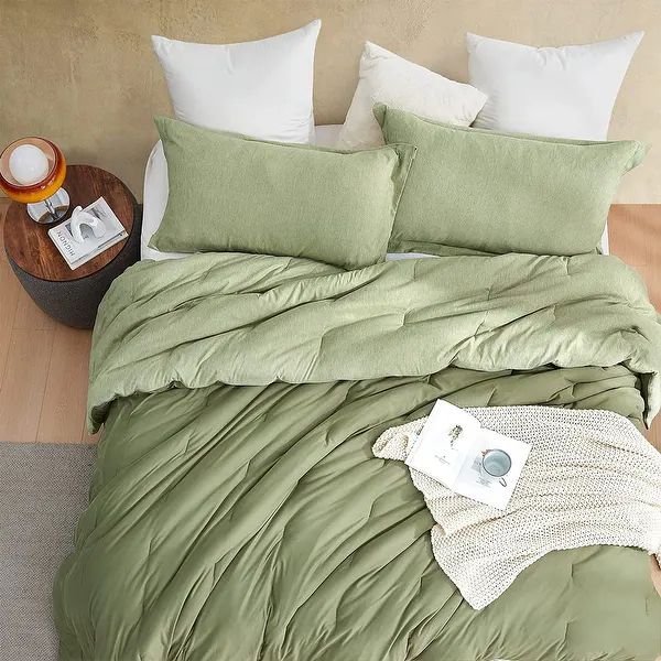 Yoga Pants® - Coma Inducer® Oversized Cooling Comforter Set - Military Green - Oversized King | Bed Bath & Beyond