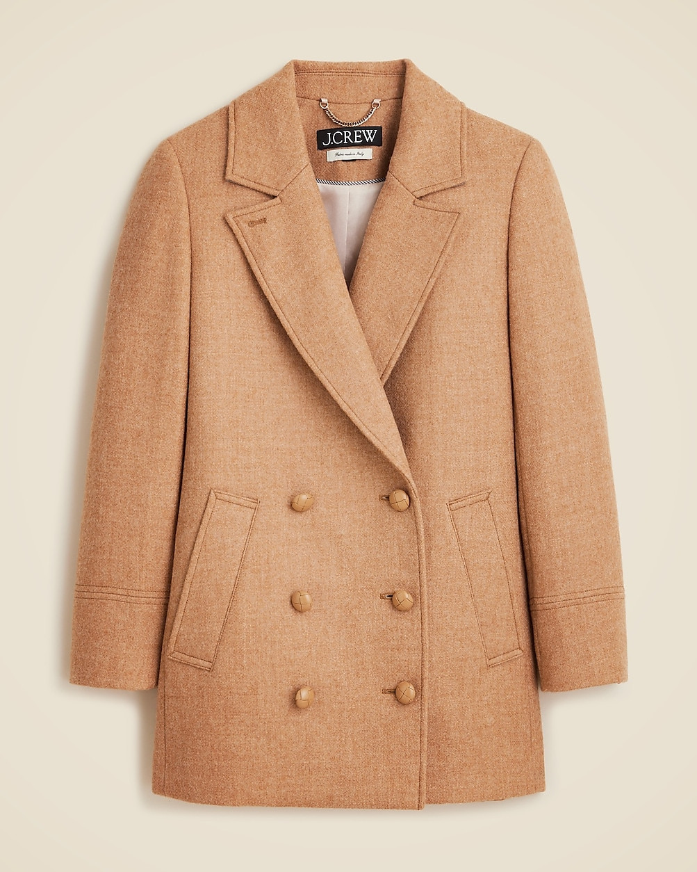Classic peacoat in Italian wool-blend melton | J. Crew US