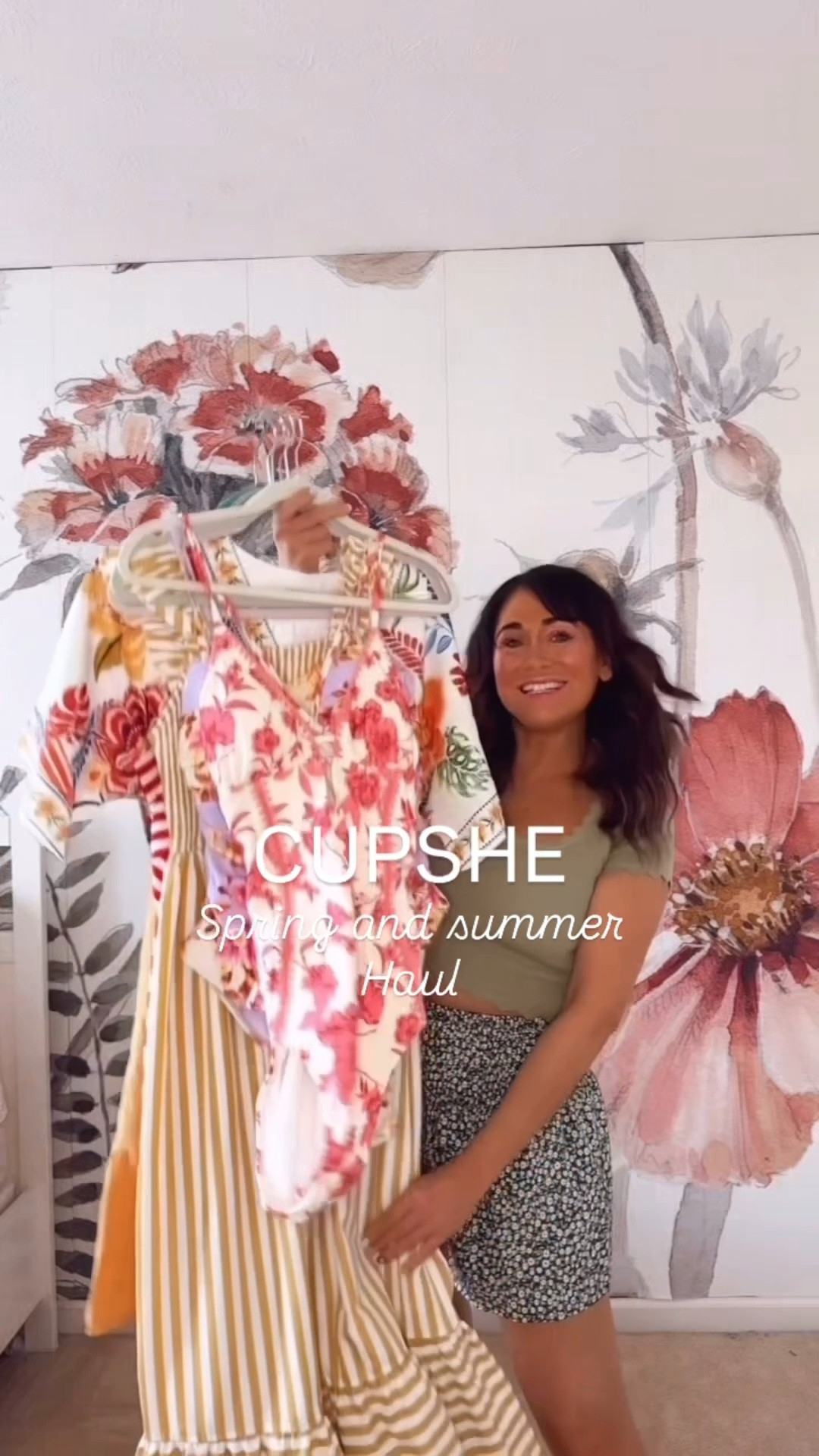 Cupshe spring and summer haul!
WeRing a medium in both the one piece suits!

One piece floral suit// striped dress// maxi dress// summer romper// yellow dress // floral prints 

#LTKSeasonal #LTKSpringSale