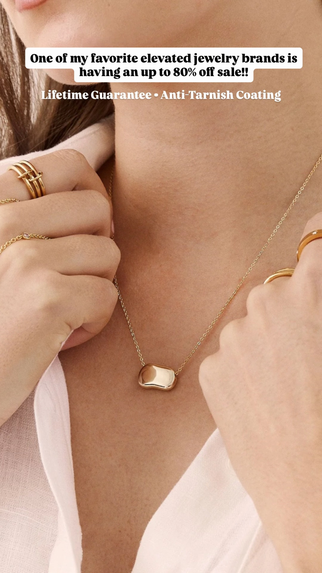 @Electric Picks Jewelry is having a huge sale!! I love that their pieces have an anti-tarnish coating and a lifetime guarantee! My pieces from years ago still look gorgeous! 

#ad

#LTKdayinmylife #LTKSaleAlert #LTKOver40