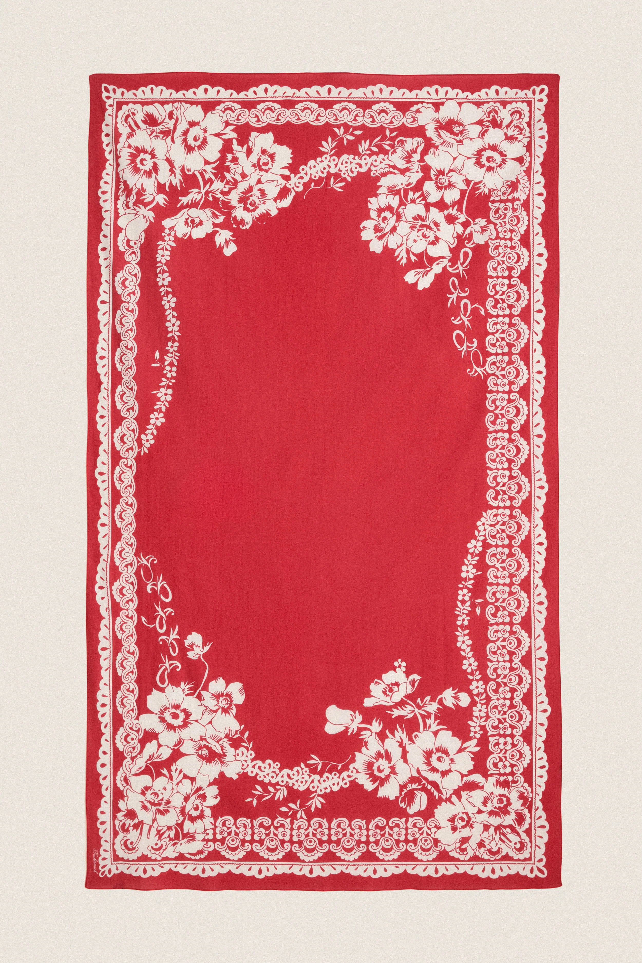 Cherry Poolside Punch Cotton Pareo | Tuckernuck (US)