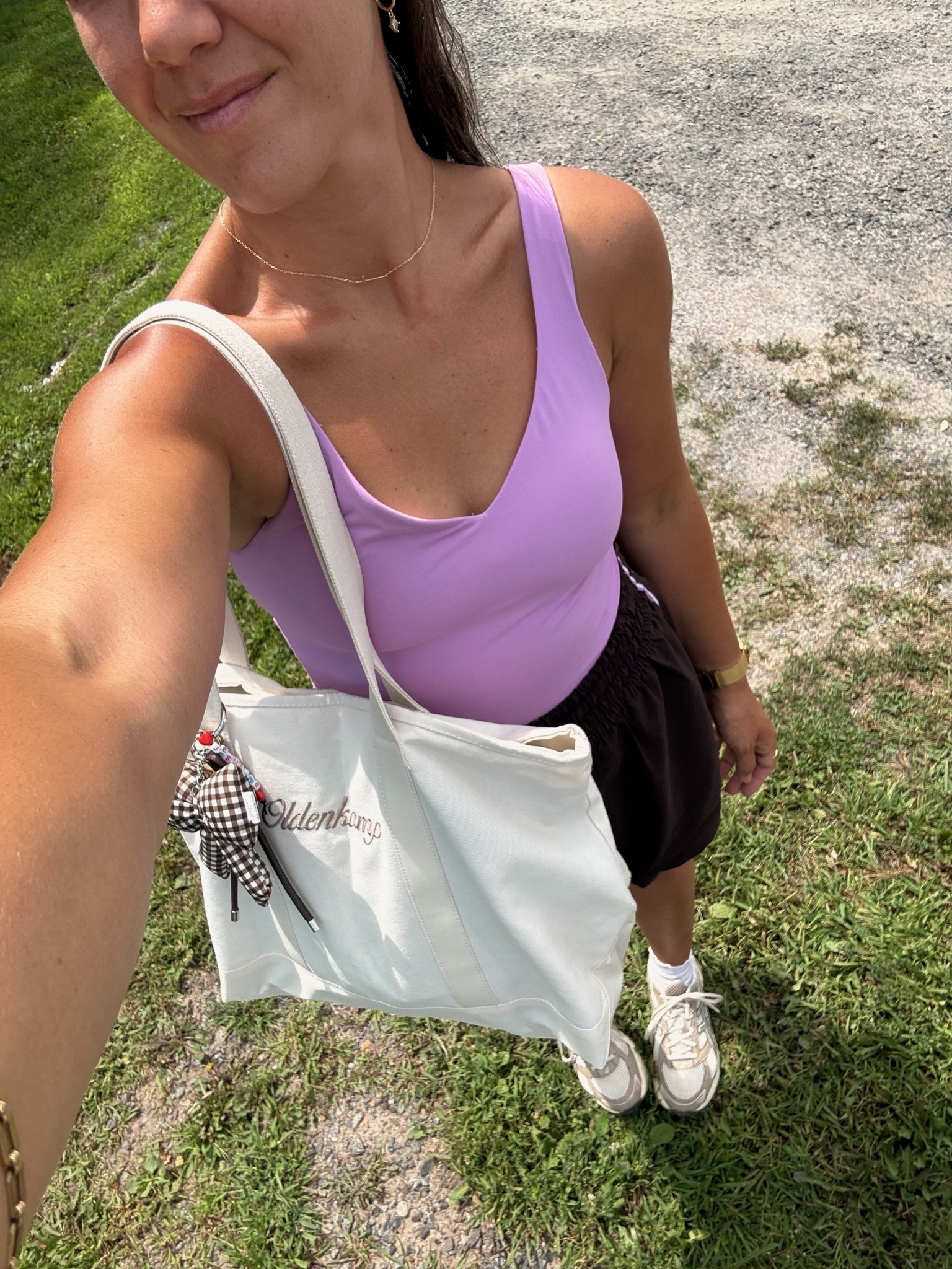 Wearing this outfit on repeat. I have 2 colors in this built in bra tank!

Medium 

Aerie real 
Personalized tote

#LTKootd #LTKfitnessgoals #LTKgrwm