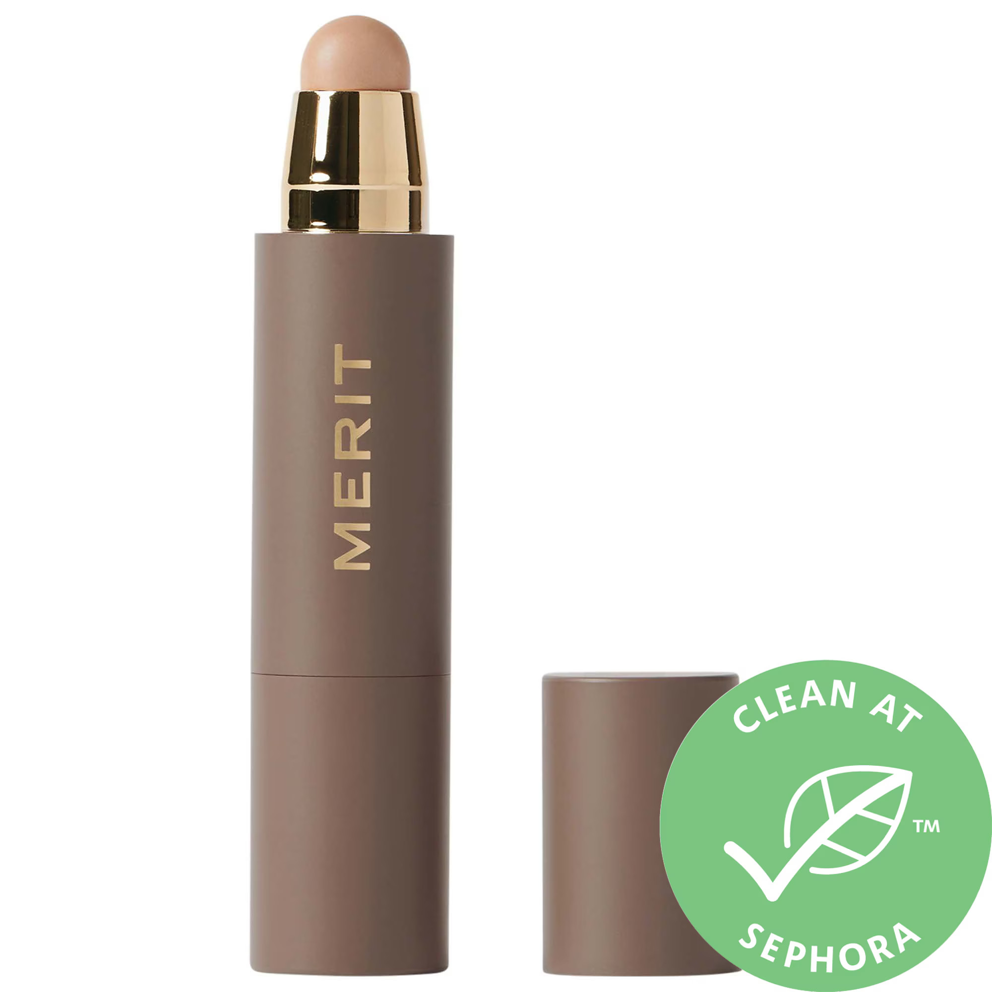MERIT The Minimalist Perfecting Complexion Foundation and Concealer Stick Bone 0.23 oz / 6.5 g | Sephora (US)