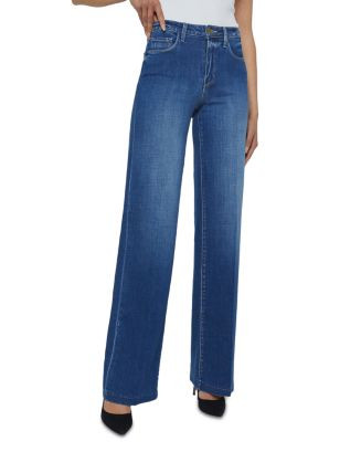 Clayton High Rise Wide Leg Jeans in Kaplan | Bloomingdale's (US)