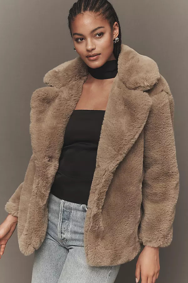 BLANKNYC Faux Fur Coat | Anthropologie (US)