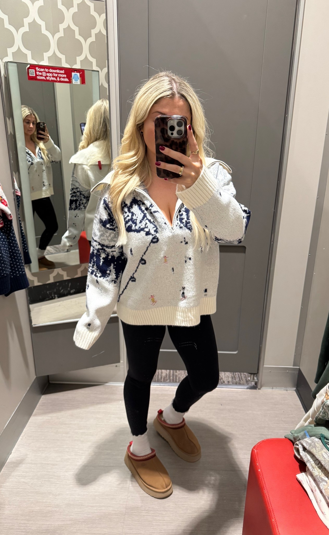 New target sweater 
Size large
Align leggings 
Uggs tts


#LTKHoliday #LTKGiftGuide #LTKFindsUnder100