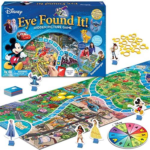 Amazon.com: Ravensburger World of Disney Eye Found It Board Game for Boys and Girls Ages 4 and Up... | Amazon (US)