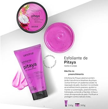 “Esfoliante Labotrat Pitaya Ácido Hialurônico Bioativos Rosto Macio Saudável Hidratado Reduz... | Amazon (BR)
