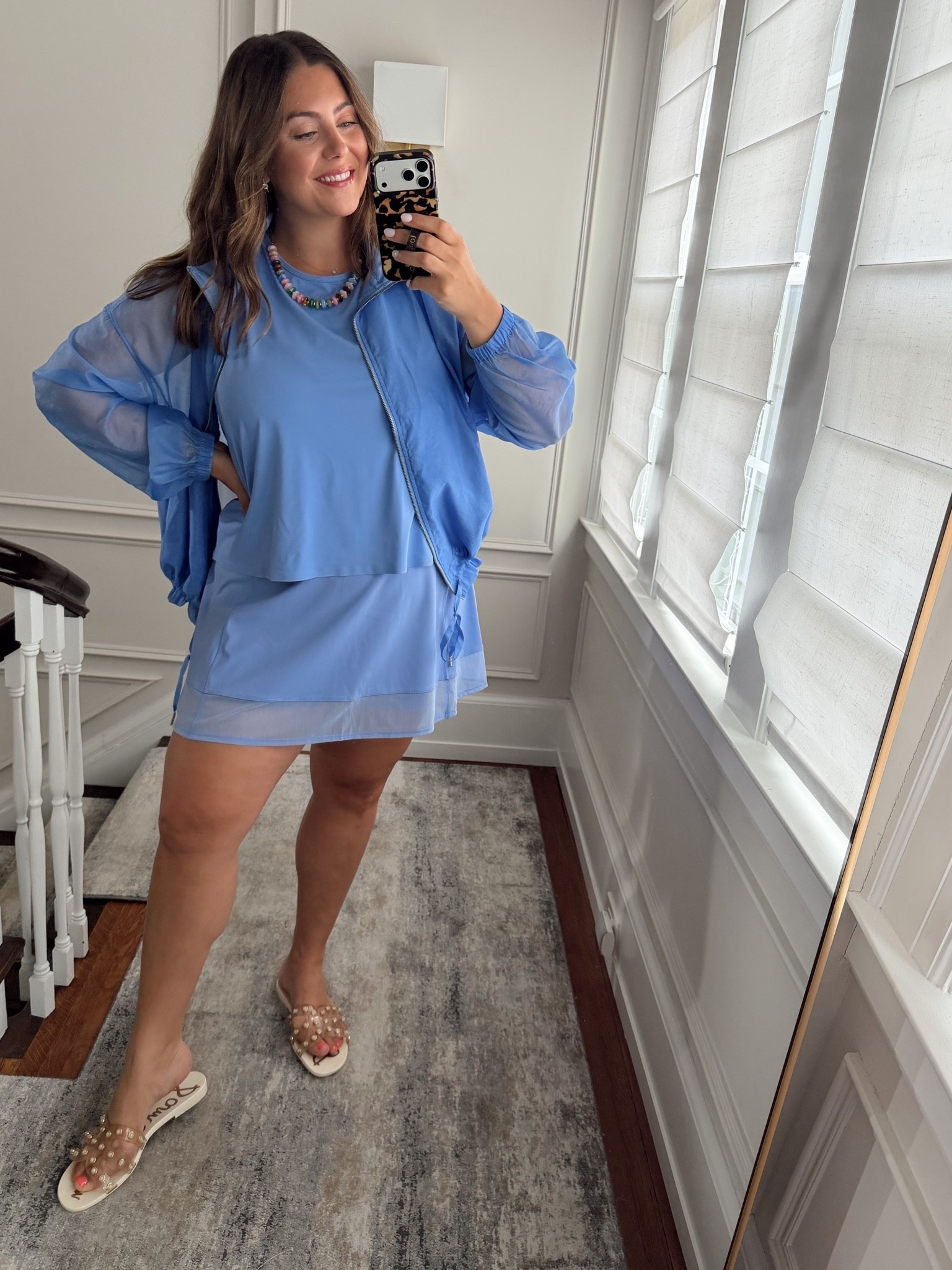 Wearing 2X in top & skort, 1X in jacket. Use CARALYN15 for 15% off + free shipping on your first order at @Spanx

#LTKootd #LTKActive #LTKMidsize