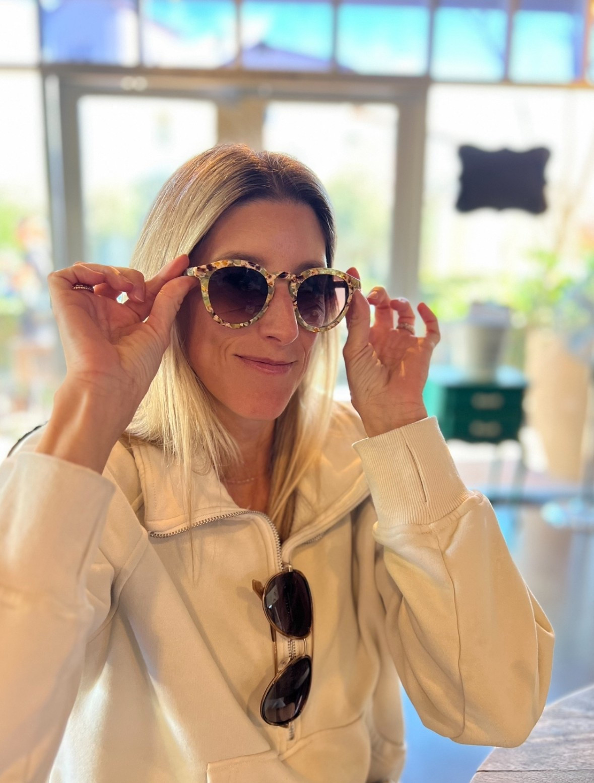 Gorgeous sunglasses for small face. Love the quality and shape of these! Ladies eyewear, ladies spring sunglassess

#LTKootd #LTKmomlife #LTKTravel