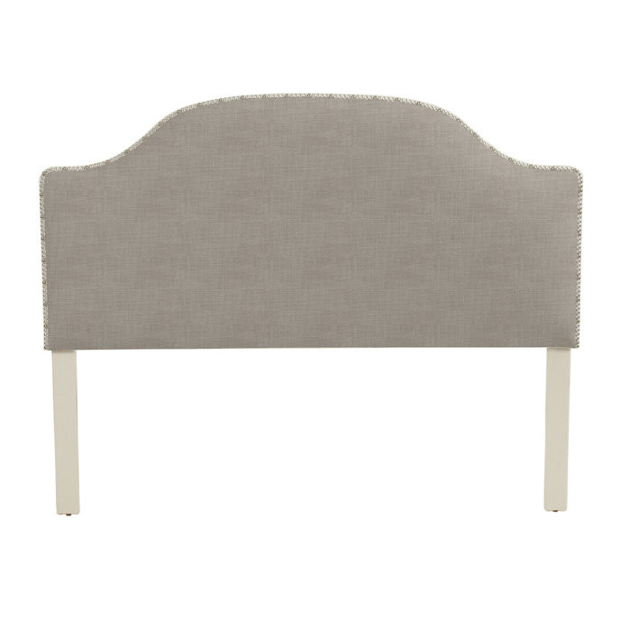 Camden Untufted Headboard with Pewter Nailheads | Ballard Designs | Ballard Designs, Inc.