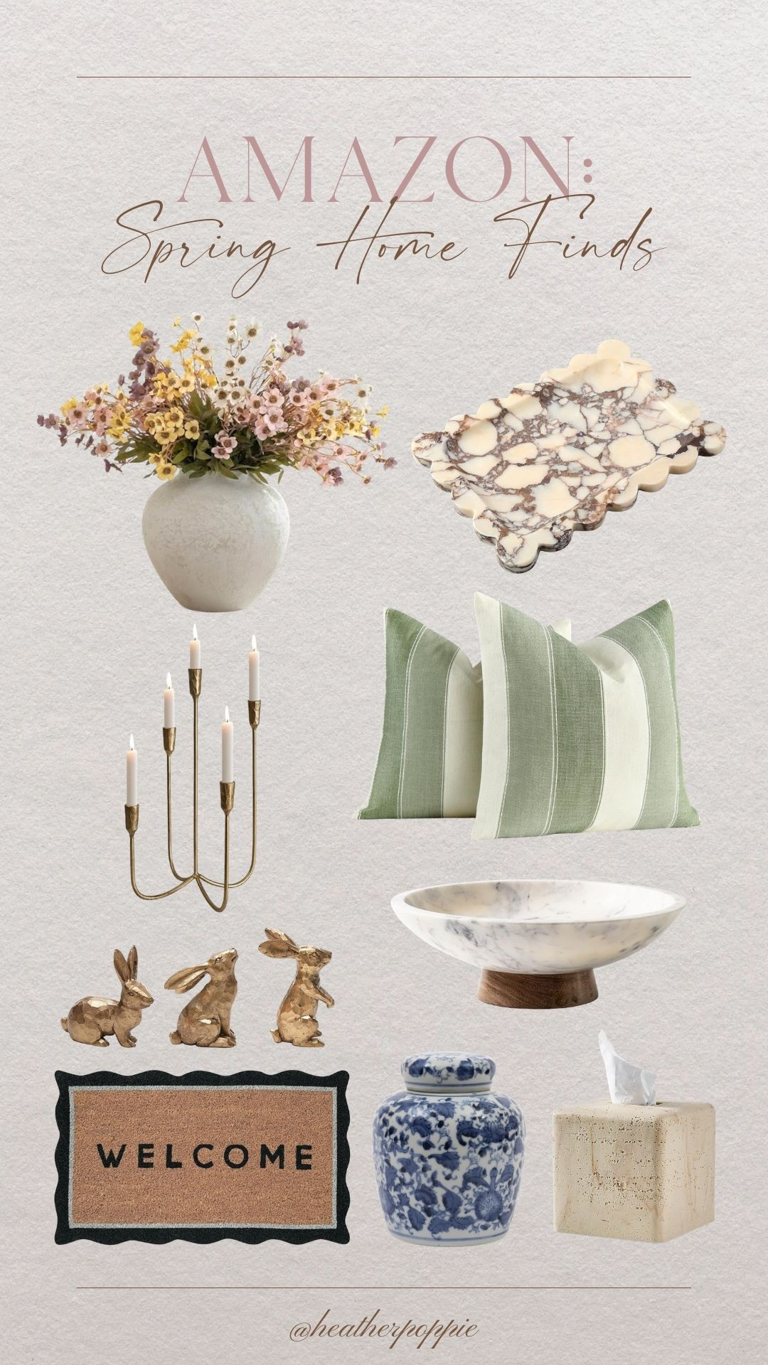 Spring home decor finds on Amazon!  

 #LTKSeasonal #LTKHome