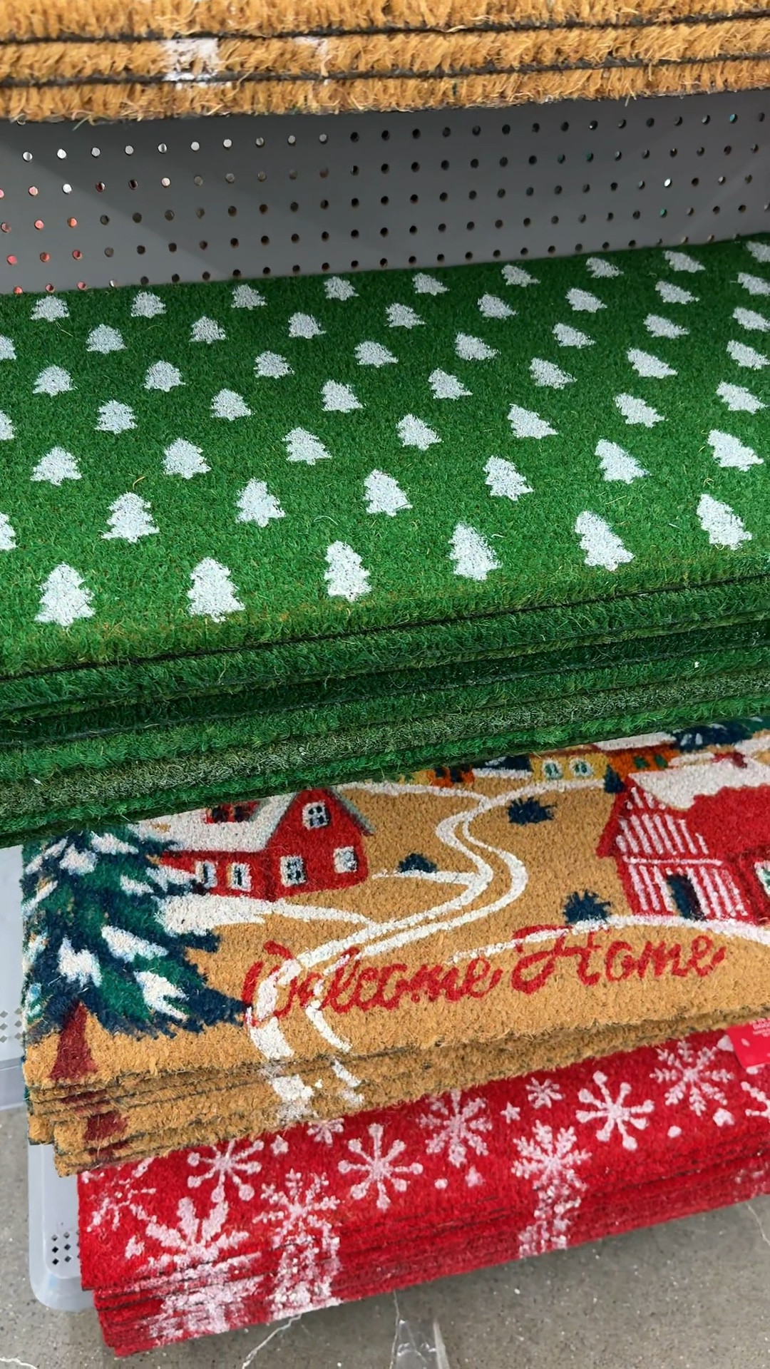 walmart christmas door mat 