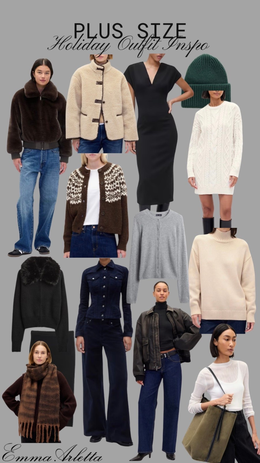 Holiday outfit inspo 🫶🏼

#holidayoutfit #thanksgivingoutfit

#LTKootd #LTKHoliday #LTKPlusSize