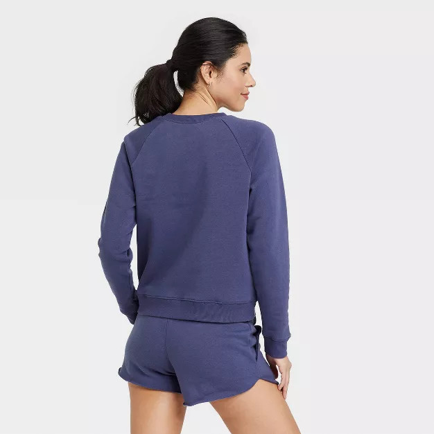 Women's USA Graphic Sweatshirt - Blue | Target