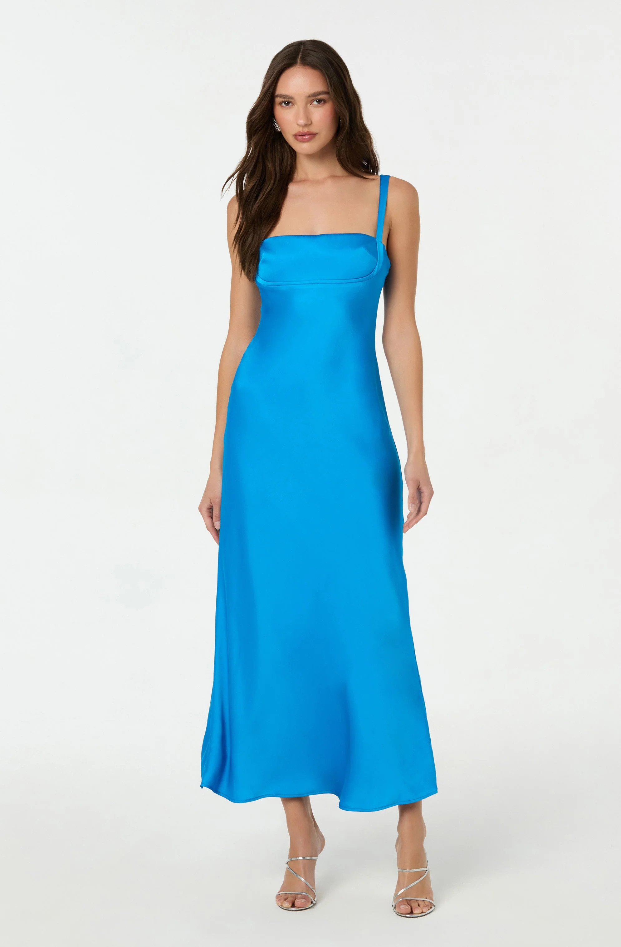 Stacie Satin Maxi Dress | ASTR The Label (US)