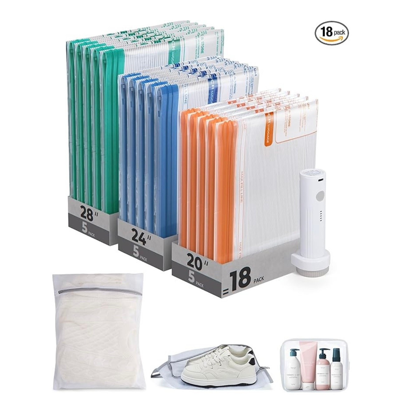 Travel vacuum seal bags 

#LTKTravel #LTKFindsUnder50