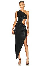One Shoulder Sunburst Gown | FWRD 