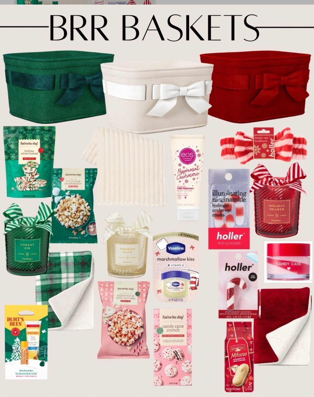 Christmas gift basket / brr basket 





Christmas gift idea 
Teacher gift 
Coworker gift 
Secret Santa 
White elephant gift 
Gifts for her 
Gifts for teens 


#LTKHoliday #LTKGiftGuide #LTKFindsUnder50