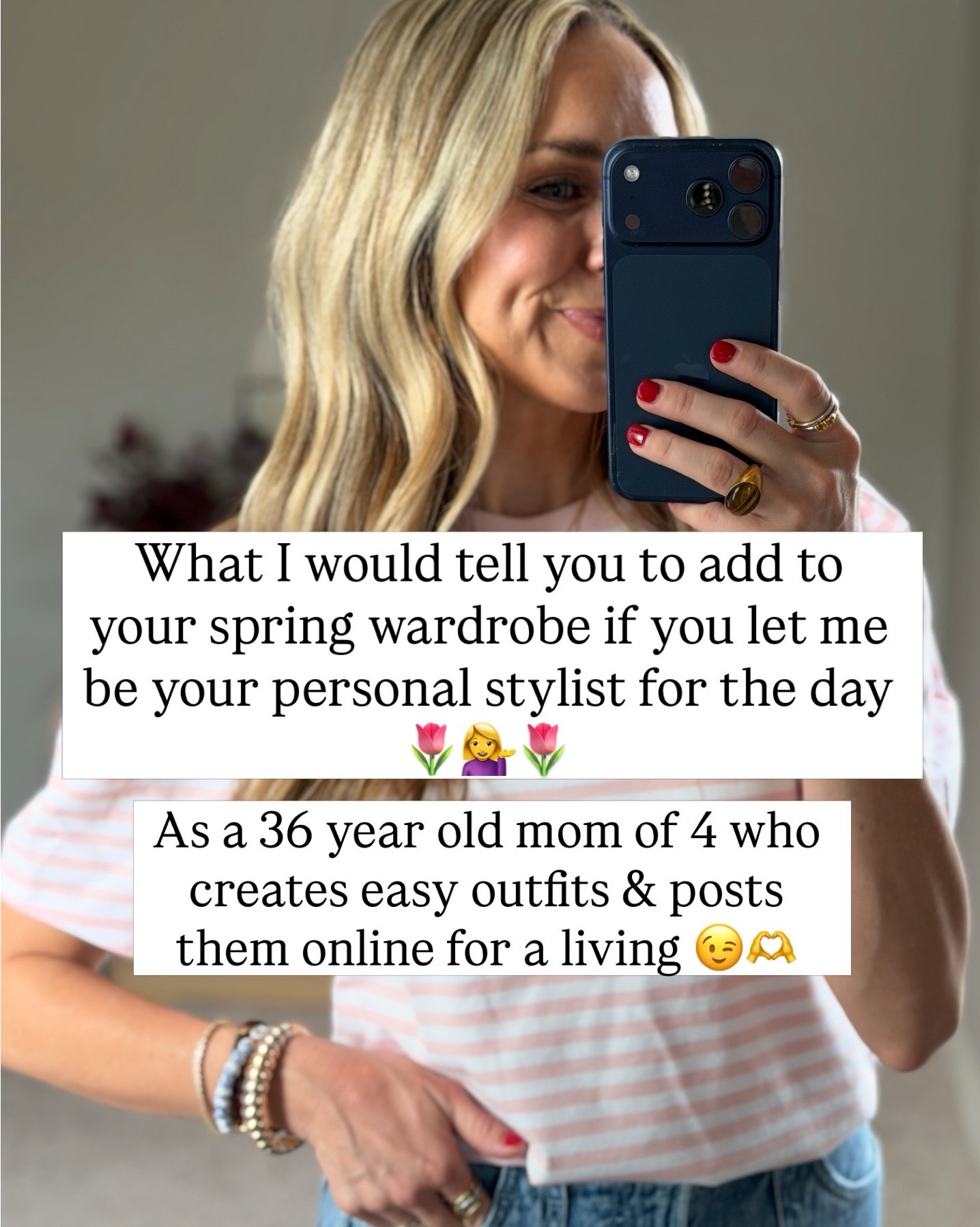 What I would tell you to add to your spring wardrobe! 

#LTKootd #LTKgrwm #LTKmomlife