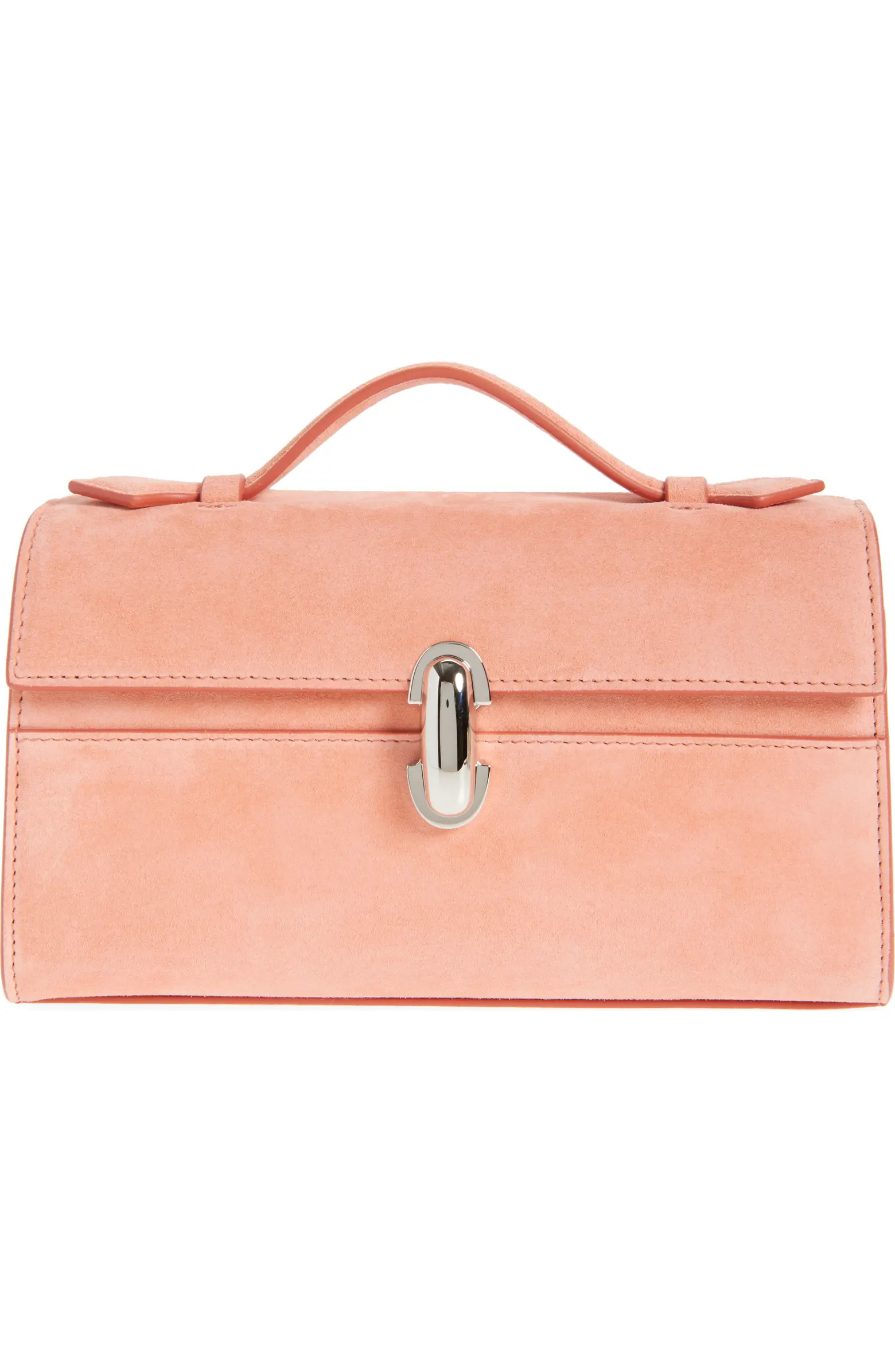 Symmetry Pochette Suede Top Handle Bag | Nordstrom