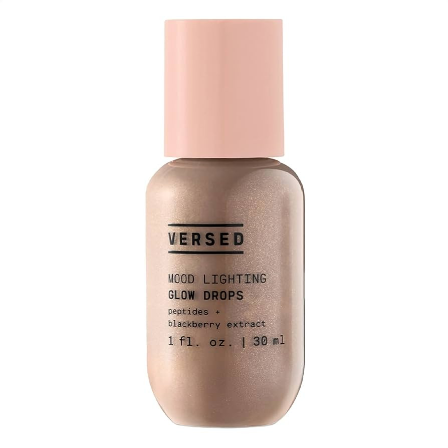 Versed Mood Lighting Luminizing Glow Drops, Sheer Bronzed - Liquid Highlight & Bronzing Drops wit... | Amazon (US)