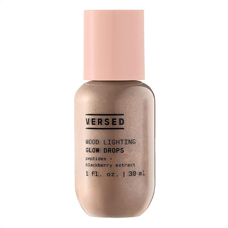 Versed Mood Lighting Luminizing Glow Drops, Sheer Bronzed - Liquid Highlight & Bronzing Drops wit... | Amazon (US)