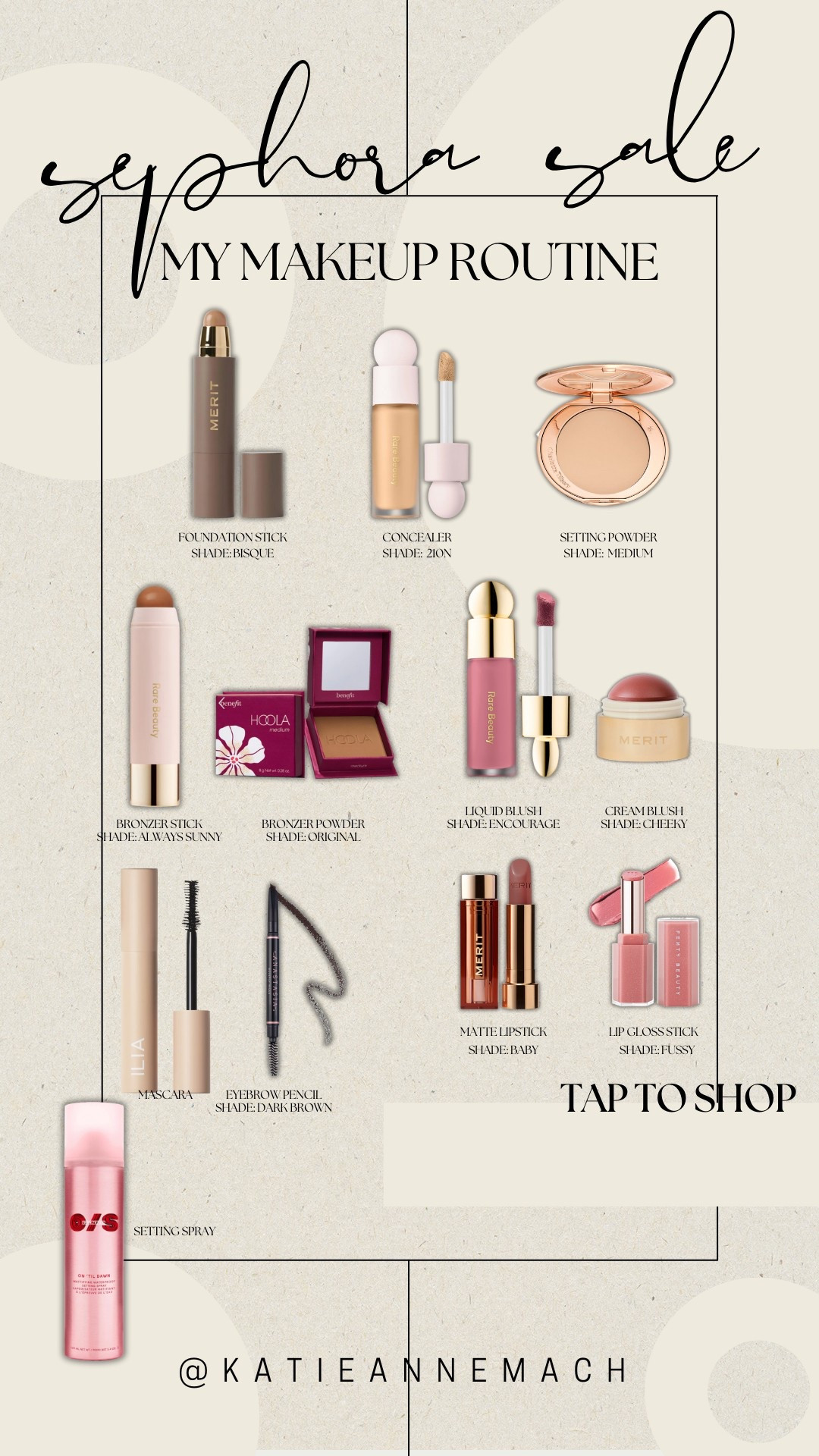 The Sephora sale is here! Rounding up everything I use and their shades. Everything I use here is acne safe if you are acne prone. 

#LTKBeauty #LTKSaleAlert #LTKFindsUnder50