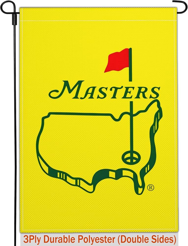 Masters Flag Golf Garden Flag 12x18 Inch Double Sided 3Ply Polyester Home Yard Party Decorations ... | Amazon (US)