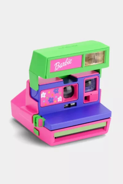 Polaroid Barbie Throwback 600 Instant Film Camera by Retrospekt in Pink at Urban Outfitters | Urban Outfitters (US and RoW)
