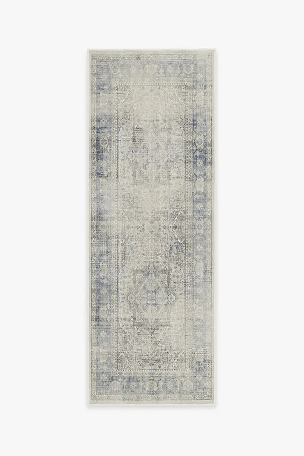 Kamran Blue Quartz Rug | Ruggable
