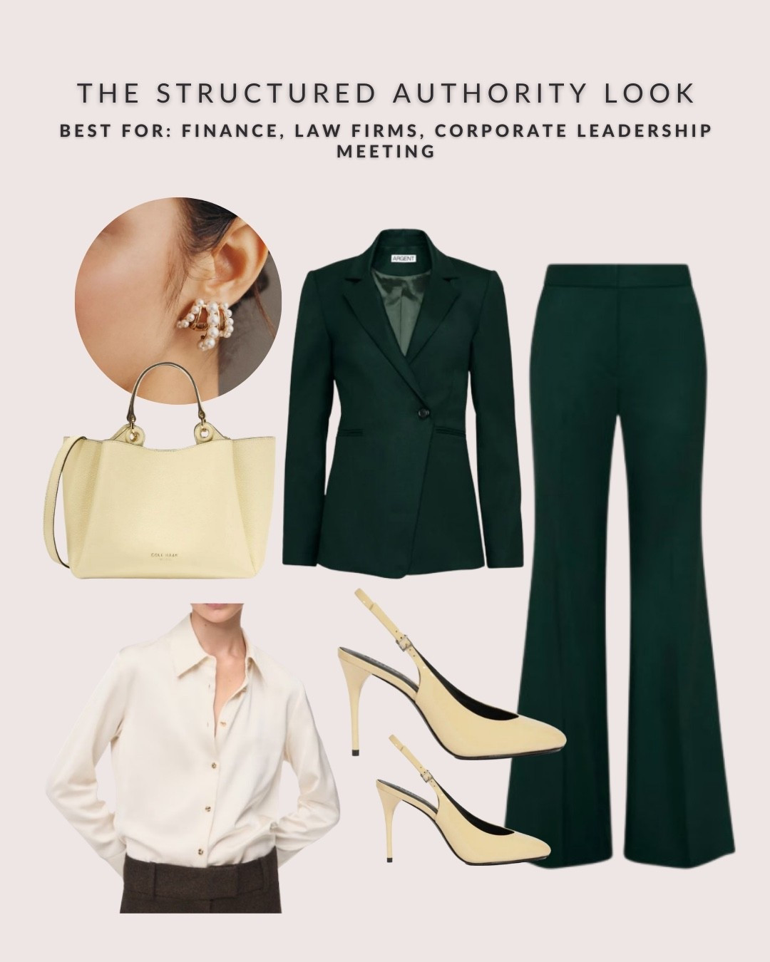 Professional attire doesn’t have to be boring! Instead of defaulting to black, try navy, charcoal, deep emerald or rich chocolate. 

These colors still communicate authority but feel far more sophisticated 😌

#LTKSpringSale #LTKWorkwear #LTKootd