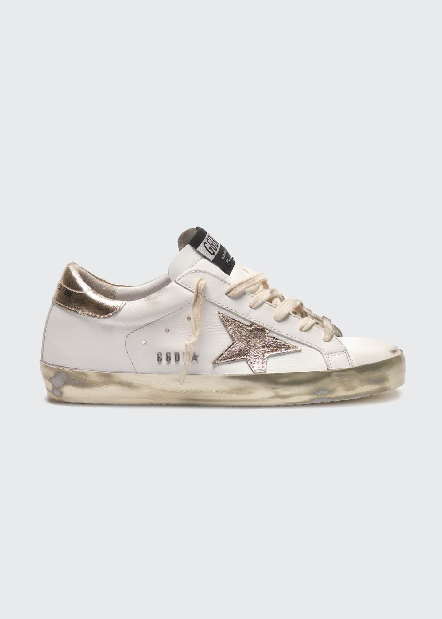 Golden Goose Superstar Metallic-Sole Sneakers | Bergdorf Goodman