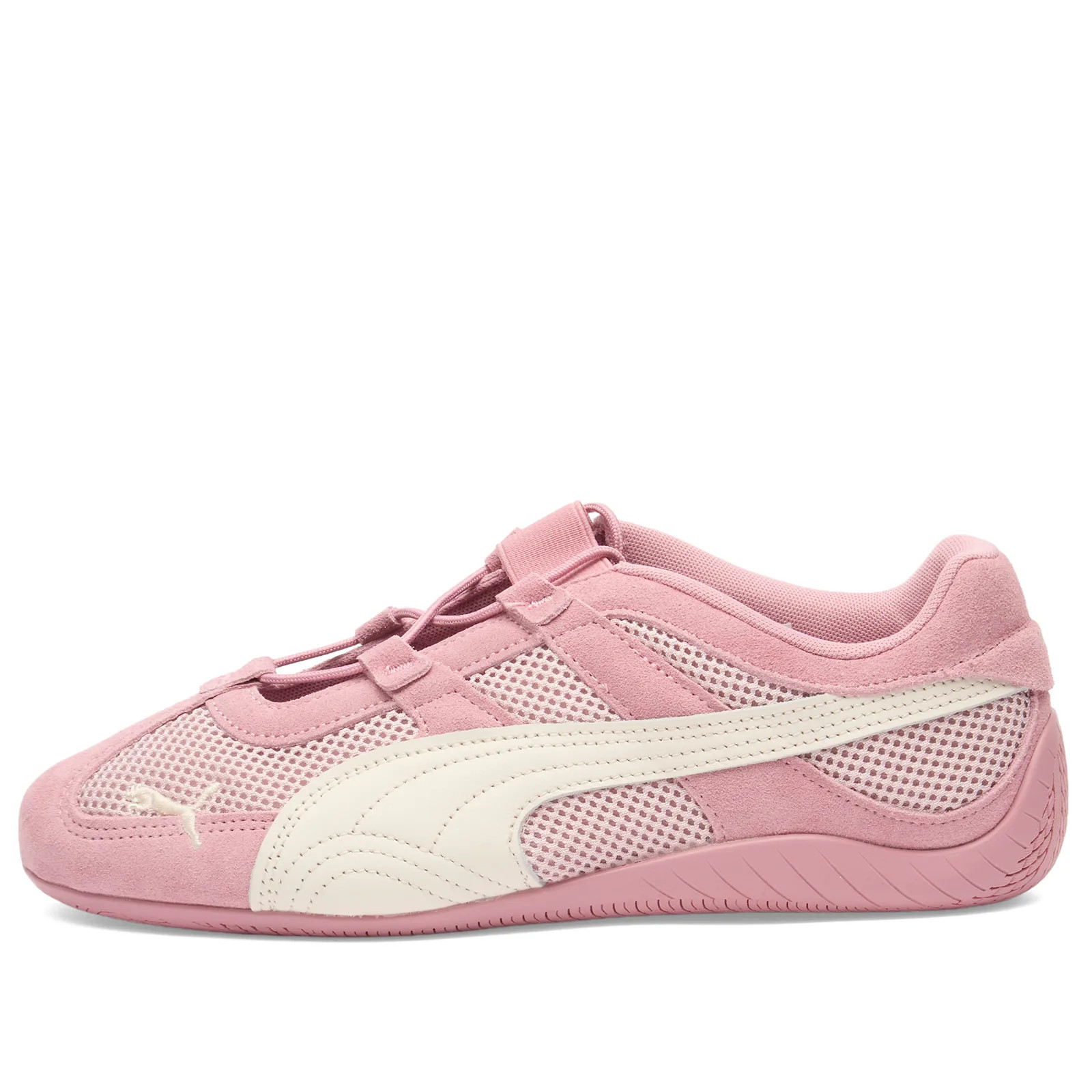 Puma Women's Speedcat Go Sneaker in Poised Pink/Warm White, Size UK 5.5 | END. Clothing
