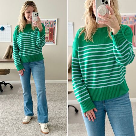 OOTD 3.7.24 // Cutest spring sweater from LOFT! 💚

#LTKmidsize #LTKover40