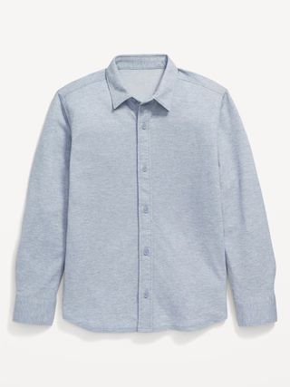 Beyond Long-Sleeve Performance Shirt for Boys | Old Navy (US)
