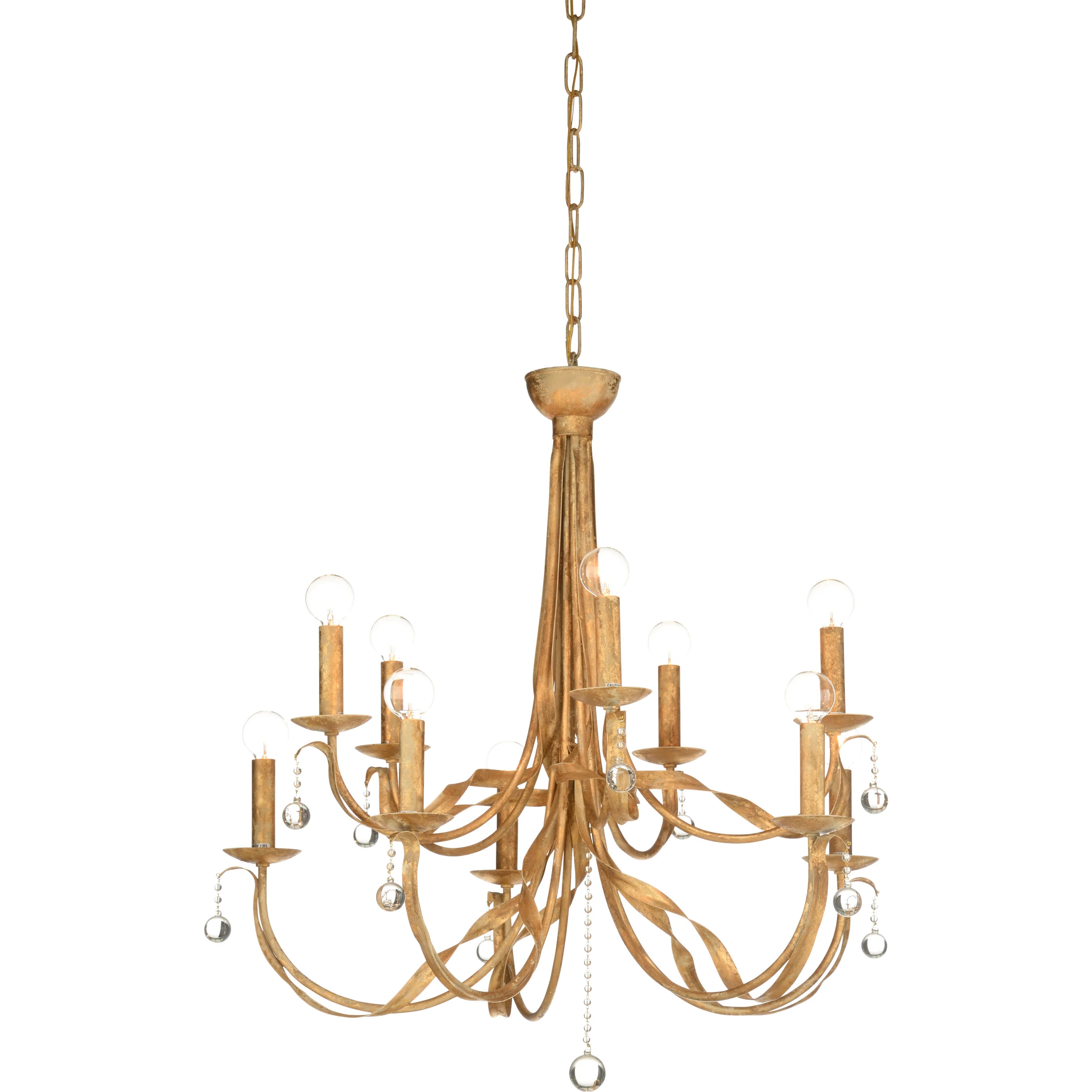 Reed 10 Light Chandelier | Layla Grayce